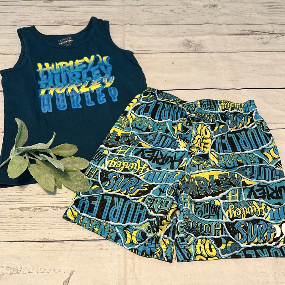 Hurley toddler boys matching set
